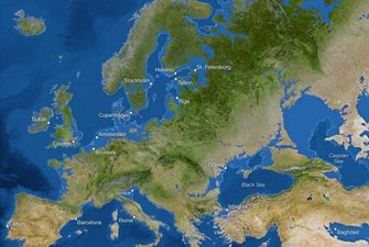 Майже весь південь України опиниться під водою: журнал змоделював карту Землі без льодовиків