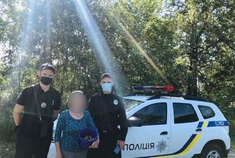 На Київщині пенсіонерка заблукала і провела ніч у лісі
