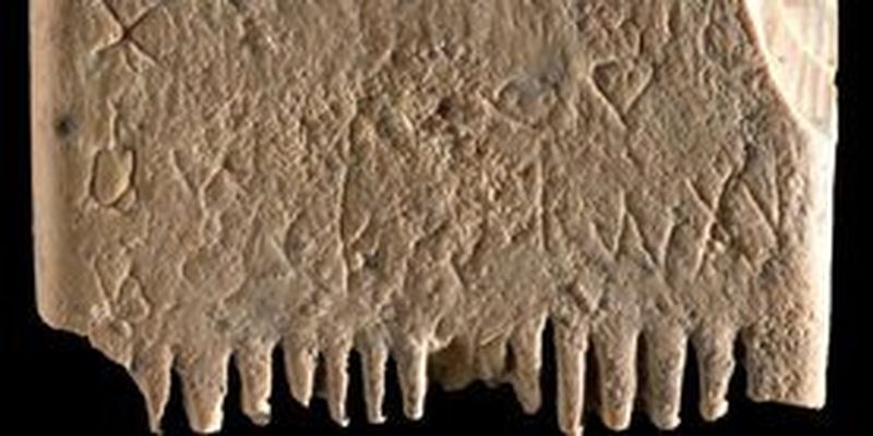 Ученые нашли древнейшее известное предложение на гребенке бронзового века