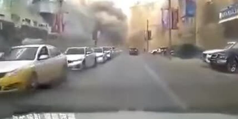 У Мережі оприлюднили відео потужного вибуху в ресторані в Китаї