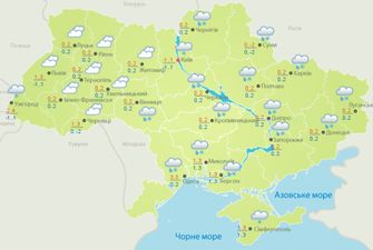 Прогноз погоди на 23 січня: в Україні сніжитиме, але буде тепло