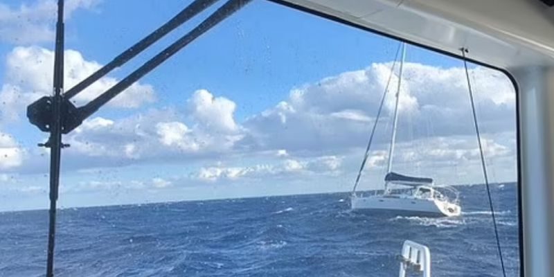 Чудом спасся: британец чуть не погиб на яхте в открытом океане
