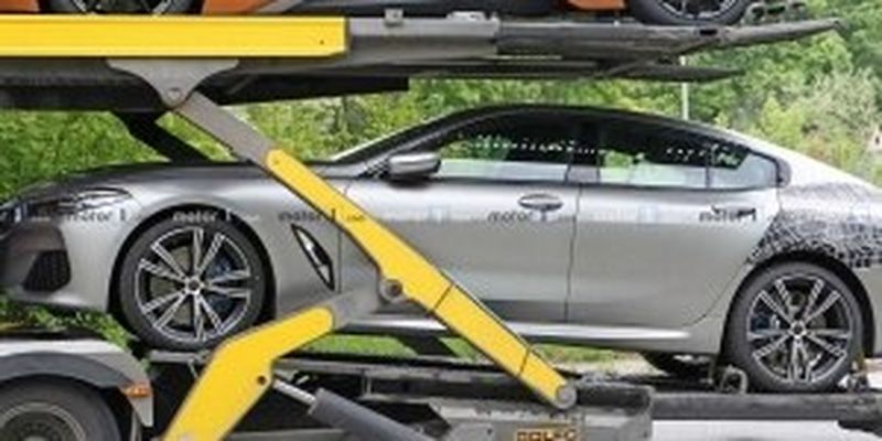 Новые шпионские фото BMW 8 Series Gran Coupe без камуфляжа