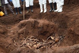 В Бурунди нашли захоронения с останками шести тысяч человек
