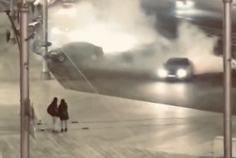 Водій BMW влаштував небезпечний дрифт у центрі Харкова: обурливе відео