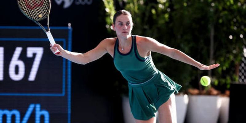 Костюк уступила на старте отбора второго турнира WTA в Аделаиде