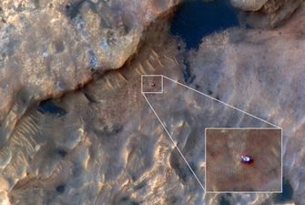 Апарат NASA сфотографував марсохід Curiosity з орбіти Марса