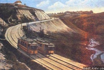 В Киеве была своя "Швейцария": в сети показали фотографии трамвайной линии начала ХХ века