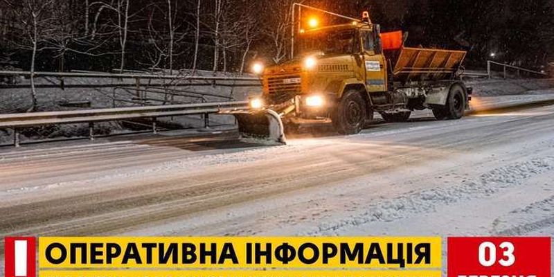 Буковину засипало снігом: стан проїзду на дорогах держзначення 3 березня