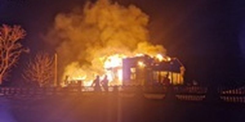 На Рождество в Киевской области загорелись две церкви