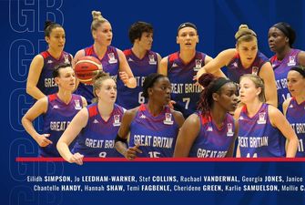 Опубликован состав женской сборной Великобритании по баскетболу на чемпионат Европы