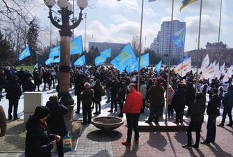 В Николаеве предприниматели протестуют против локдауна