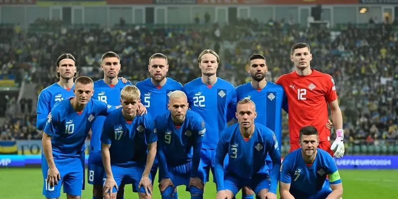 Исландия установила исторический антирекорд в матче с Украиной в финале плей-офф отбора на Евро