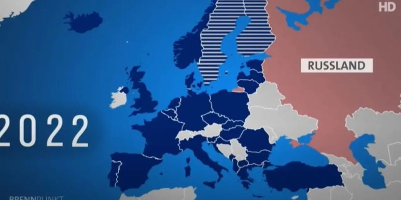 Україна вимагає від німецького телеканалу виправити мапу з «російським» Кримом