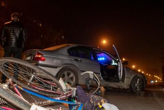 Жуткое ДТП в Днепре: BMW сбил велосипедиста