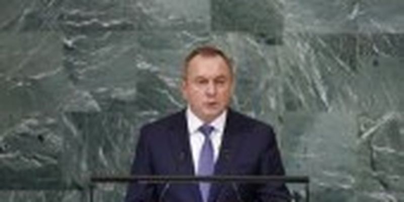 Міністр закордонних справ білорусі звинуватив НАТО та Захід у війні в Україні