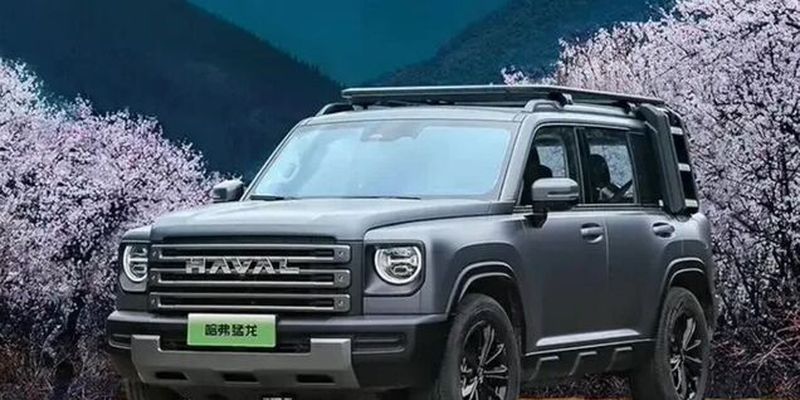 Дешевую китайскую копию Гелендвагена и Land Rover показали до премьеры