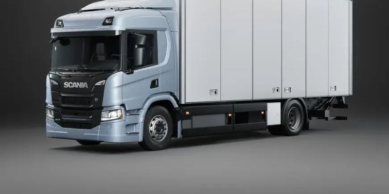 Scania представляет инновационные решения для электрогрузовиков