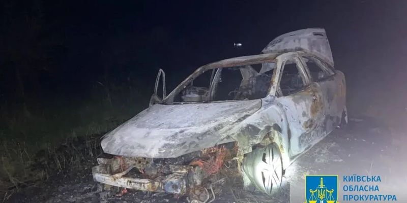 "Любов або смерть": на Київщині чоловік підпалив автомобіль разом з колишньою дружиною