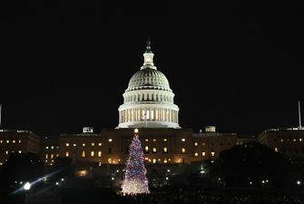 В США установили главную рождественскую елку