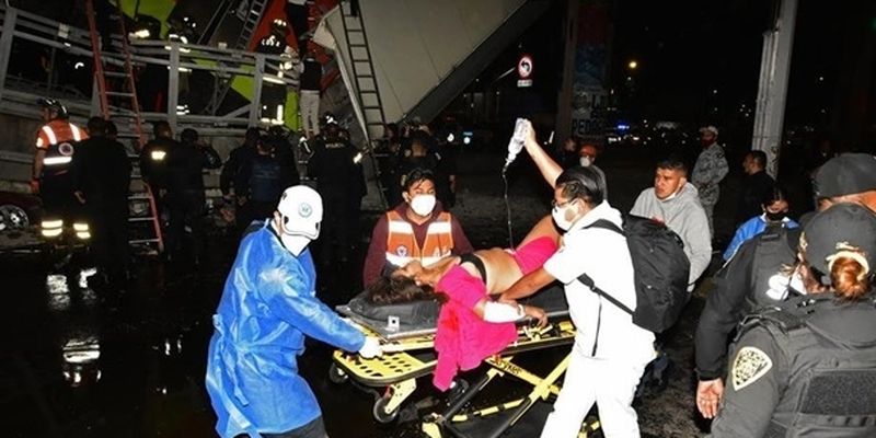 Крушение поезда в Мехико: число жертв достигло 23 человек