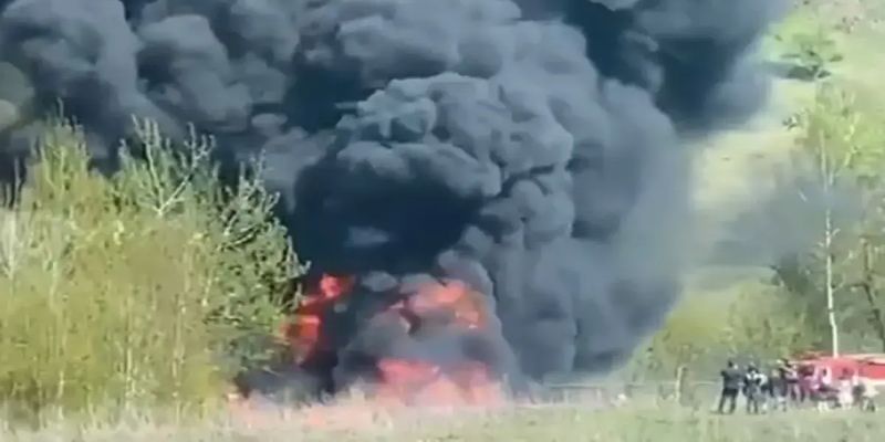 В России тревожно: Курск атаковали беспилотники, начался сильный пожар. ВИДЕО