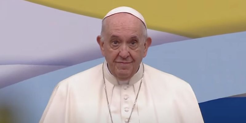 Папа Римський заявив, що не вважає секс поза шлюбом серйозним гріхом