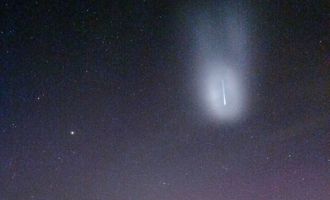 В небе над Украиной заметили странное оптическое явление: что может быть. Фото