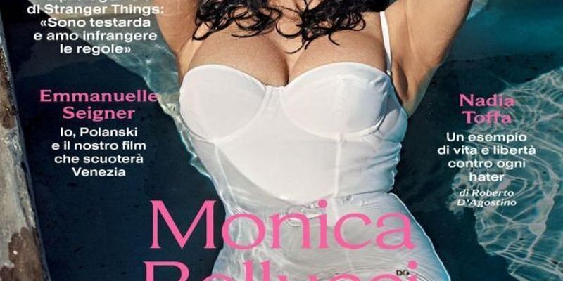 Сексуальна Моніка Белуччі на обкладинці Vanity Fair