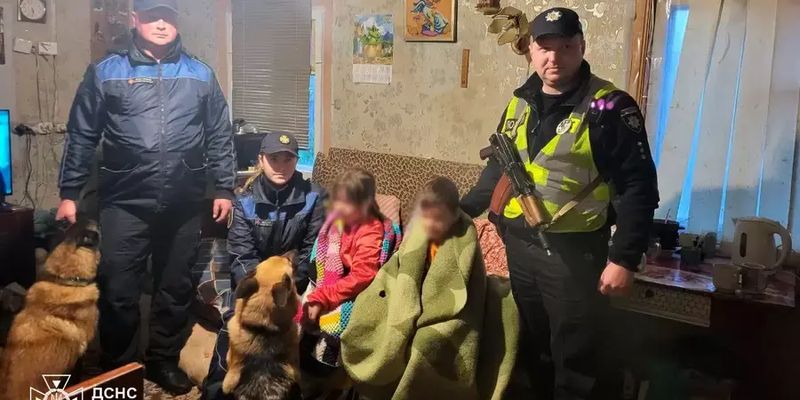 На Чернігівщині службовий пес Тоша відшукав загублених дітей