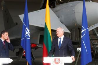 Российский военный самолет вторгся на территорию Литвы, в небо подняты истребители