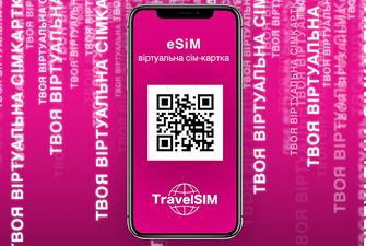 Вперше в Україні відкрито продаж eSiM від TravelSiM