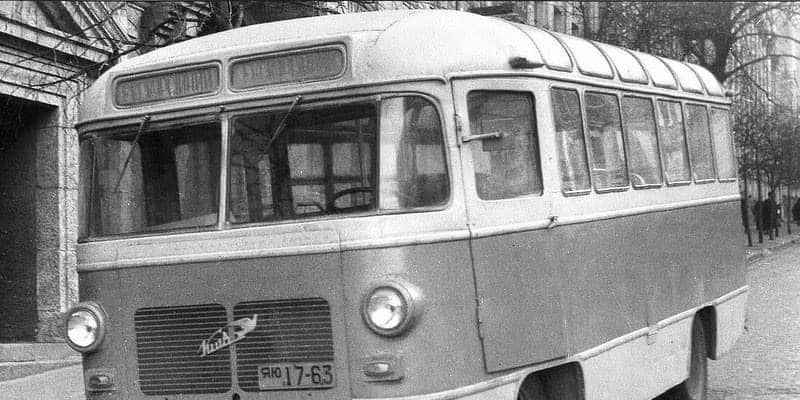 Опубликованы архивные фото редчайшего автобуса киевского производства