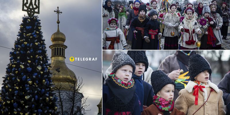 Вертепы, колядки и пожелания мира: как в Киеве праздновали Рождество