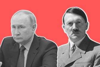 Владимир Путин и Адольф Гитлер, идентичность нацистской и кремлёвской пропаганды