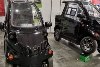 В Украине представили две модели электромобилей