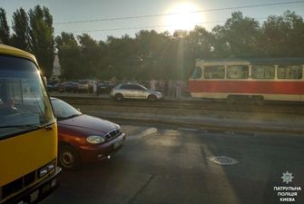 В Киеве задержали пьяного водителя, который сбил пешеходов и скрылся с места ДТП
