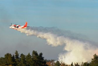Масштабна лісова пожежа на Чернігівщині: до гасіння залучили авіацію