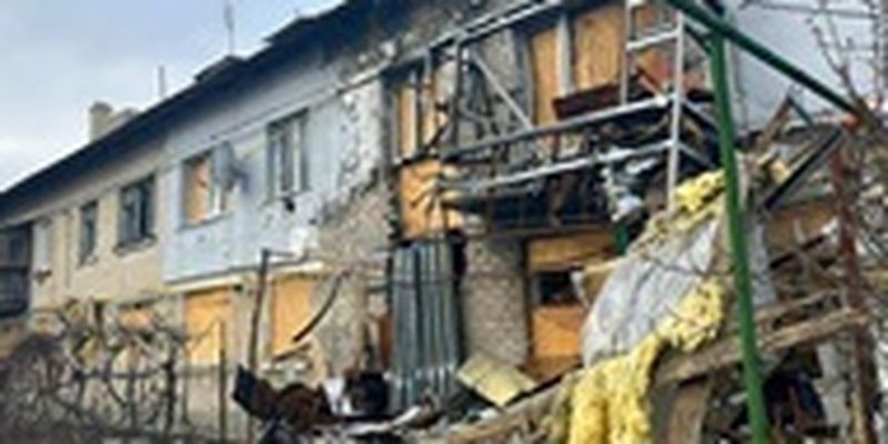 Полиция показала разрушения в Запорожской области