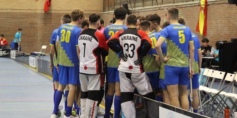 Збірна України U-19 з флорболу поступилася Іспанії на турнірі в Бельгії