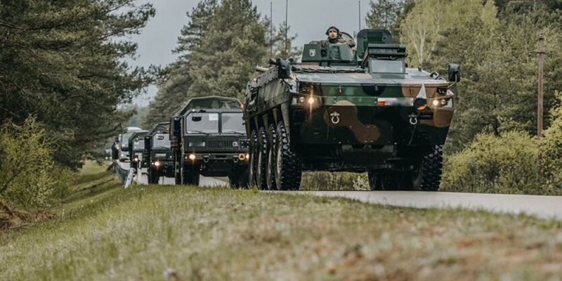 Литва и Польша проводят военные учения по обороне Сувальского перешейка
