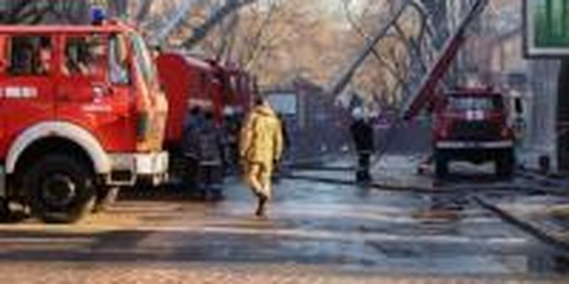 Завершились работы по ликвидации последствий пожара в Одесском колледже