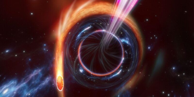 Загадково яскравий спалах – це струмінь чорної діри, спрямований на Землю