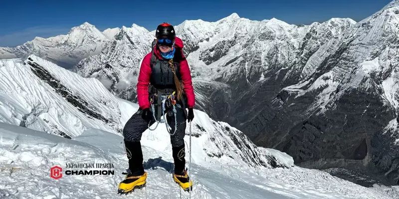 Первая украинка на Эвересте Ирина Галай поднялась на опасную гору Аннапурну