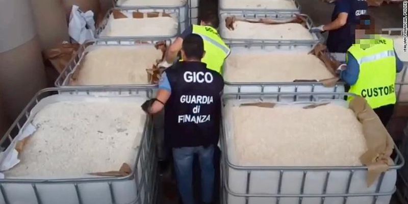 Арештовані в Італії 14 тонн наркотиків виготовили терористи ІДІЛ в Сирії