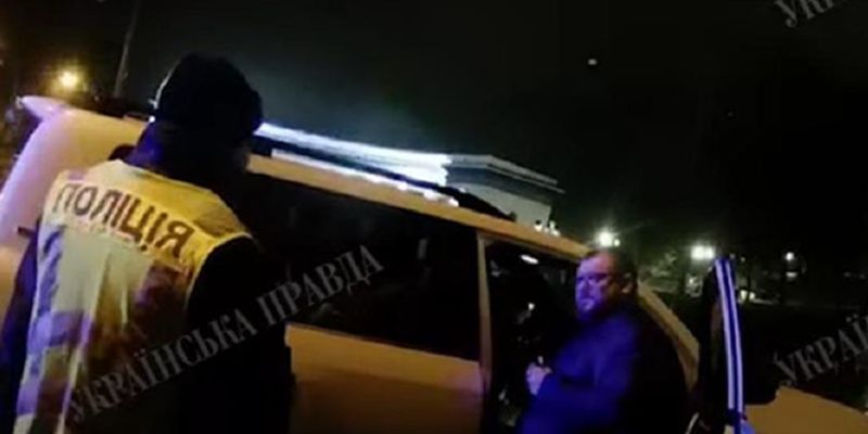 Появилось видео нецензурного общения нардепа с полицейскими
