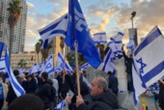 У Тель-Авіві на підтримку судової реформи на вулиці вийшло 100 000 ізраїльтян
