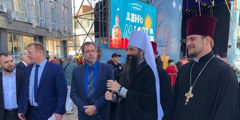 Митрополит УПЦ рассказал винницким властям о притеснении верующих УПЦ
