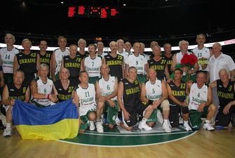 Сборная Украины, дважды обыграв россиян, выиграла ЧЕ по баскетболу среди ветеранов