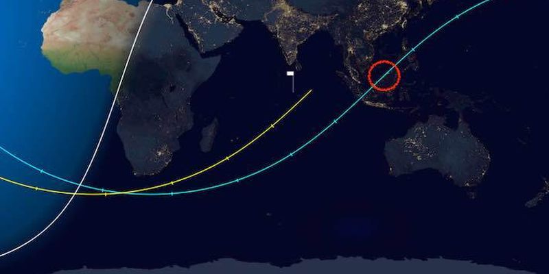 Китайская космическая ракета упала не только в море: стали известны новые подробности